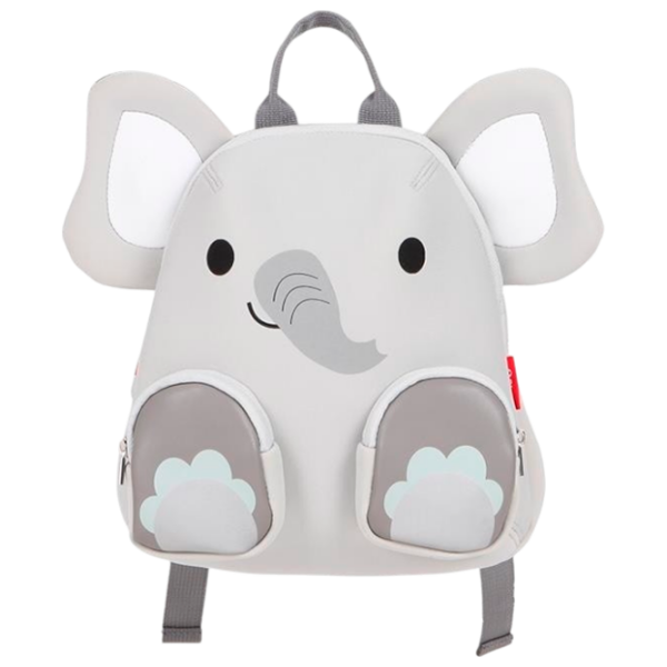 Ghiozdan pentru copii Qplay Kindy Elephant Red
Gray  photo 1