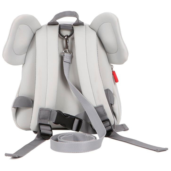 Ghiozdan pentru copii Qplay Kindy Elephant Red
Gray  photo 3