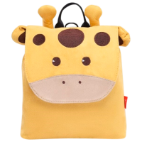 Ghiozdan pentru copii Qplay Kindy Giraffe Brown
Yellow 