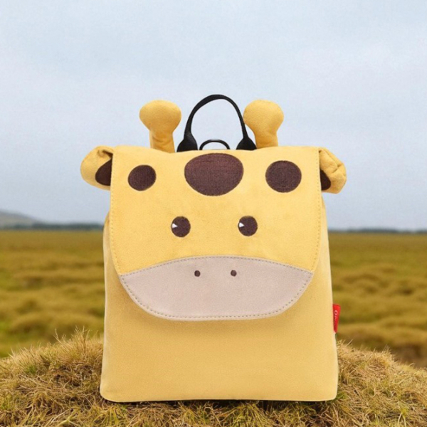 Ghiozdan pentru copii Qplay Kindy Giraffe Brown
Yellow  photo 5