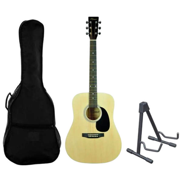 Chitară acustică Flame FG029-41 NT Set Natural Dreadnought, 4/4 photo 1