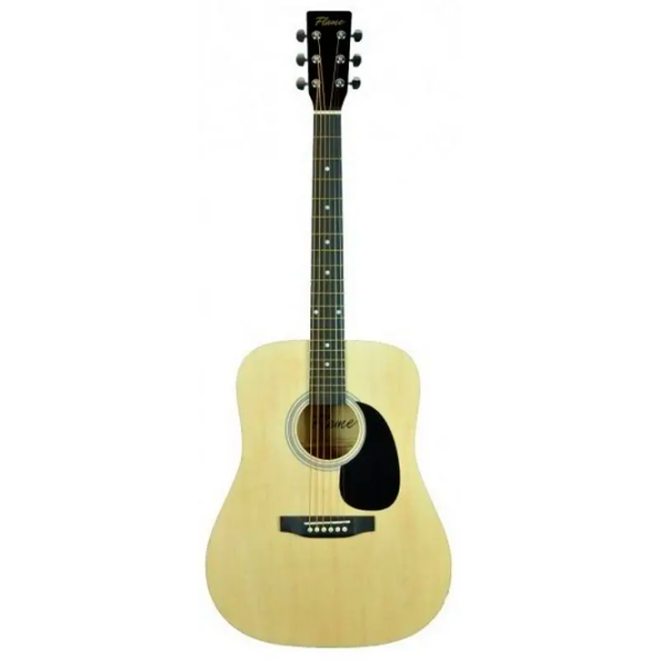 Chitară acustică Flame FG029-41 NT Set Natural Dreadnought, 4/4 photo 7