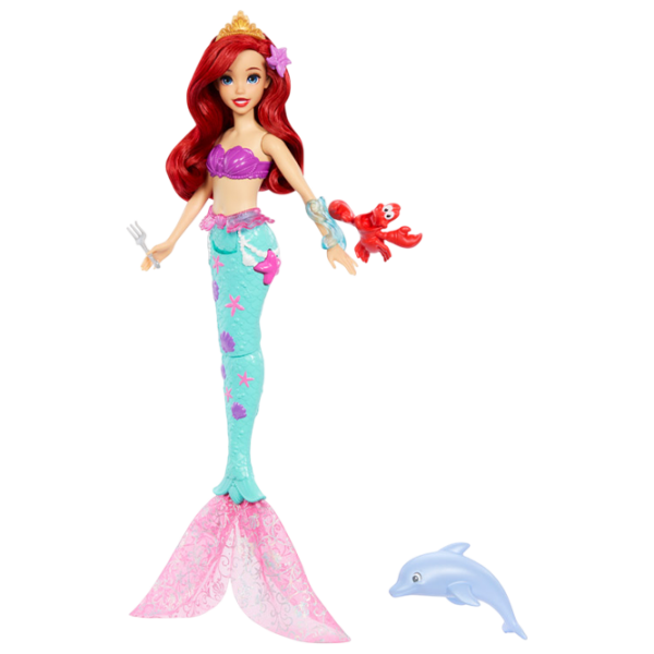 Păpușă Mattel Ariel sirenă JFC39 3+ photo 1