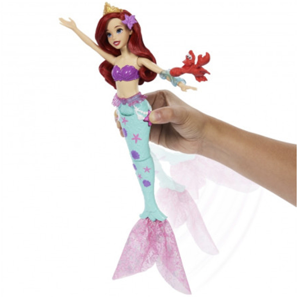 Păpușă Mattel Ariel sirenă JFC39 3+ photo 4