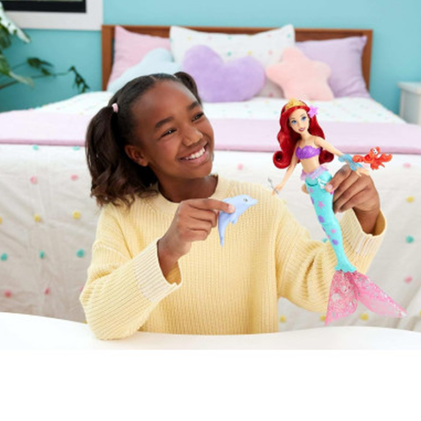 Păpușă Mattel Ariel sirenă JFC39 3+ photo 6