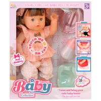 Păpușă ChiToys Mommy's Baby bebeluș NEW318B 3+