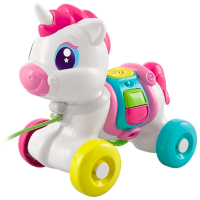 Игрушка каталка Clementoni Unicorn 17813 Белый 0.6+