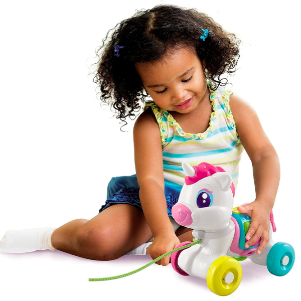 Игрушка каталка Clementoni Unicorn 17813 Белый 0.6+ photo 2