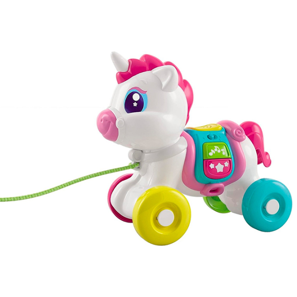 Игрушка каталка Clementoni Unicorn 17813 Белый 0.6+ photo 3