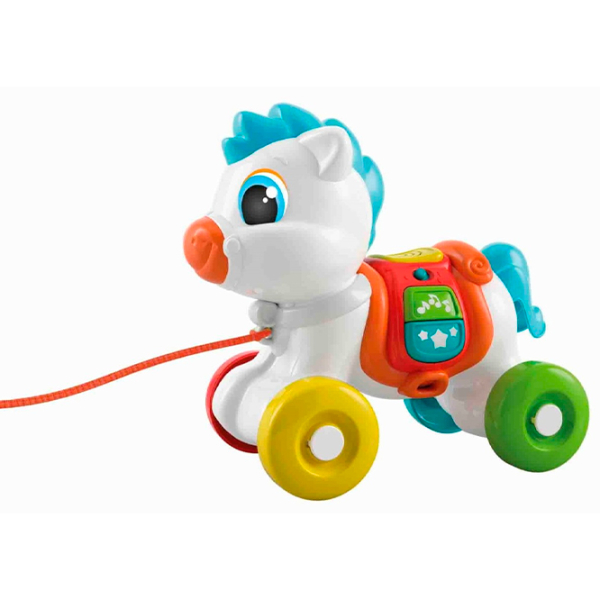Игрушка каталка Clementoni Пони 17812 Белый 0.6+ photo 3