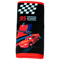 Husă centură de siguranță Seven Cars Black Polyester