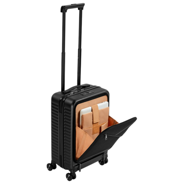 Valiză RivaCase Clark-ECO Hardshell Black Light Brown 28l   photo 11