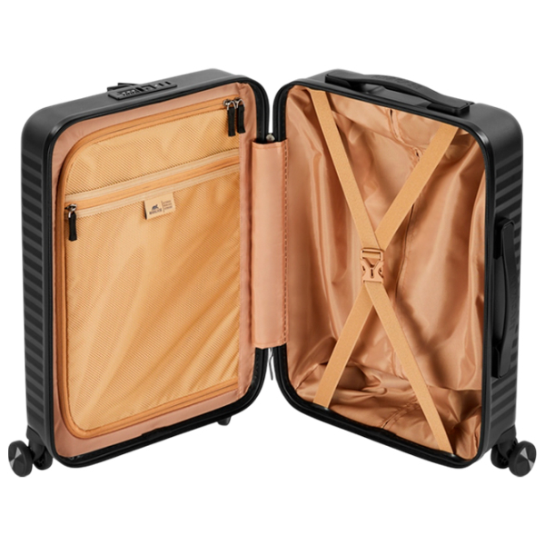 Valiză RivaCase Clark-ECO Hardshell Black Light Brown 28l   photo 13