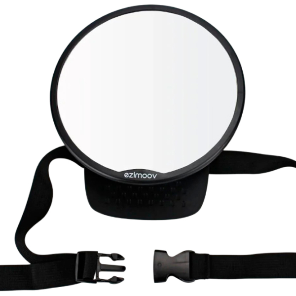 Oglindă auto Ezimoov Round Black Sticlă photo 2