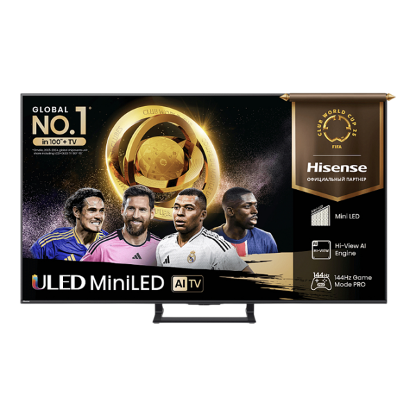 Телевизор Hisense 55E8Q Smart TV 4K Черный 55" | MiniLED | 4K photo 1