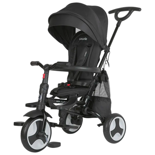 Triciclu Coccolle Spectra Plus Black  Oțel / Pentru copii photo 1
