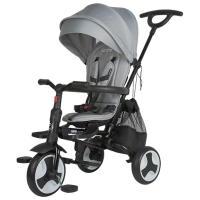 Triciclu Coccolle Spectra Plus Gray  Oțel / Pentru copii