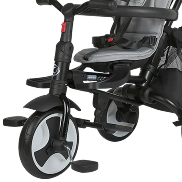 Triciclu Coccolle Spectra Plus Gray  Oțel / Pentru copii photo 4