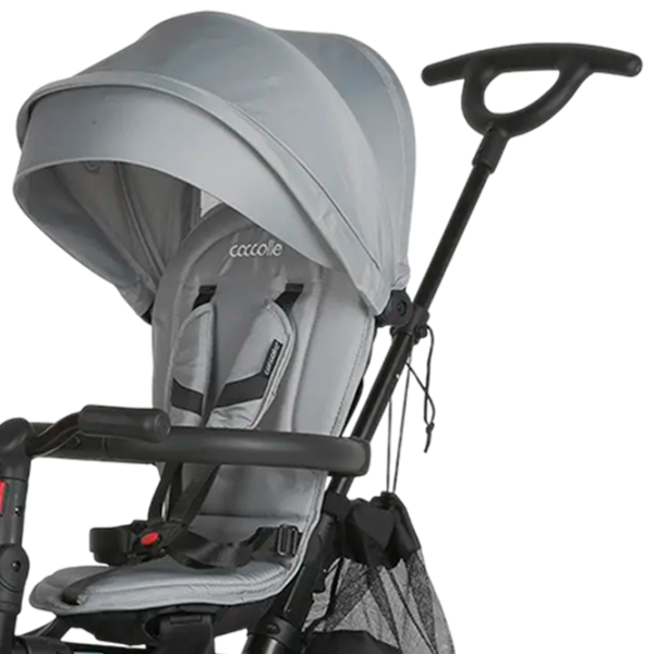 Triciclu Coccolle Spectra Plus Gray  Oțel / Pentru copii photo 5