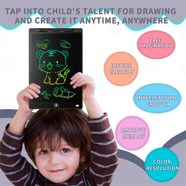 Графический планшет Fantasy LCD Writing GRAPHICTABLET2 Черный Для детей, 3+ photo 5