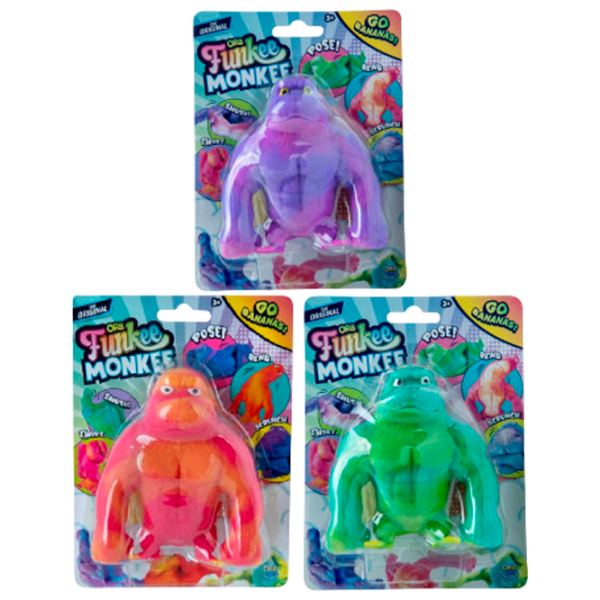 Jucărie antistres ORB Toys Monkeys Multicolor Multicolor / 3+ photo 1