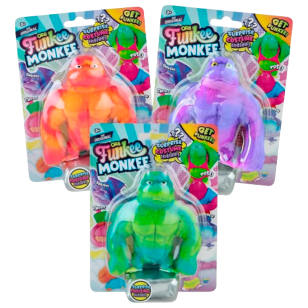 Jucărie antistres ORB Toys Monkeys Multicolor Multicolor / 3+ photo 2