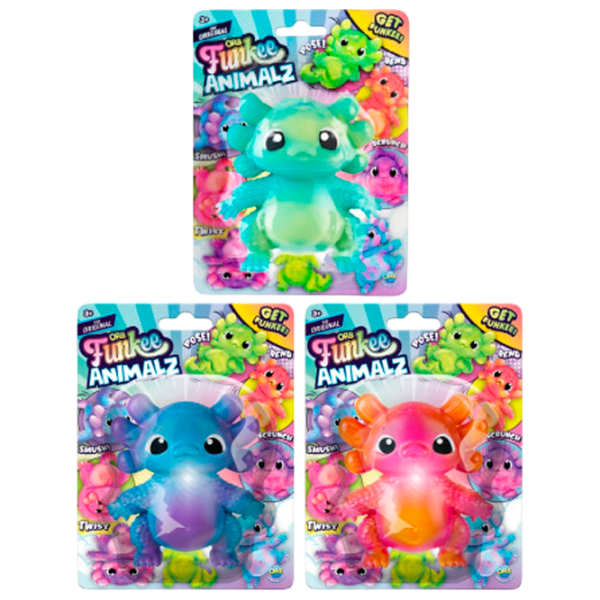 Jucărie antistres ORB Toys Axolotl Multicolor Multicolor / 3+ photo 1