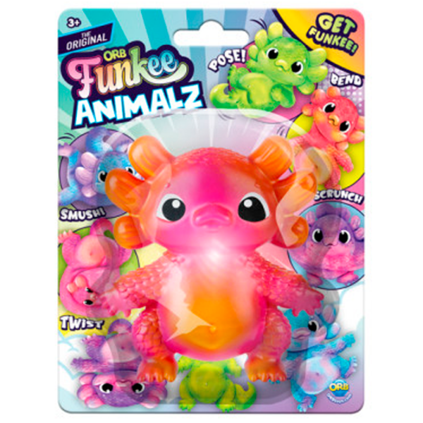 Jucărie antistres ORB Toys Axolotl Multicolor Multicolor / 3+ photo 3
