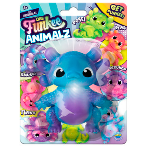 Jucărie antistres ORB Toys Axolotl Multicolor Multicolor / 3+ photo 5