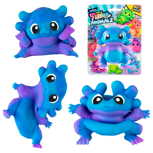 Jucărie antistres ORB Toys Axolotl Multicolor Multicolor / 3+ photo 11