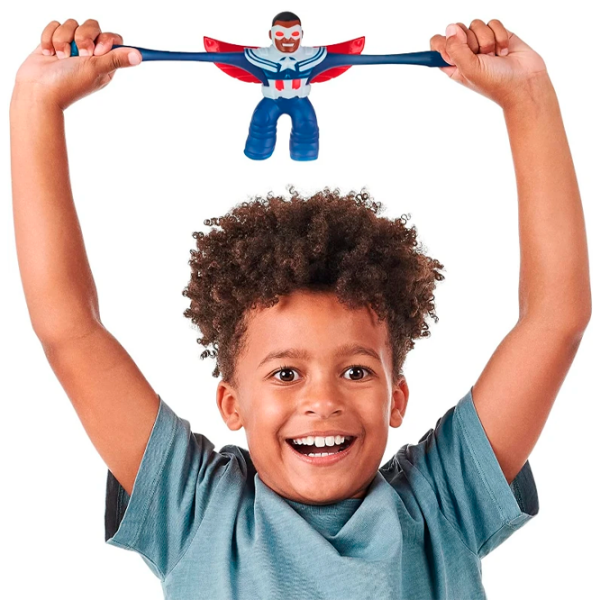 Jucărie antistres Goojitzu Moose Capitan America Sam Wilson Blue Blue / 4+ photo 4