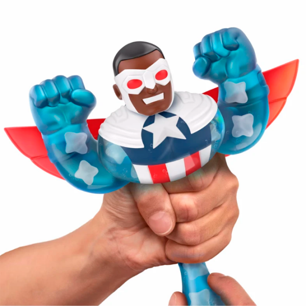 Jucărie antistres Goojitzu Moose Capitan America Sam Wilson Blue Blue / 4+ photo 5