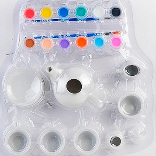 Set de creație Lulu Ceramic 555-DIY002 Multicolor Pentru copii, 3+ photo 3