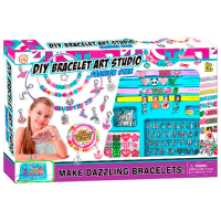 Set de creație Lulu Fashion Star Make Dazzling Bracelets! 868-111 Multicolor Pentru fetițe, 6+