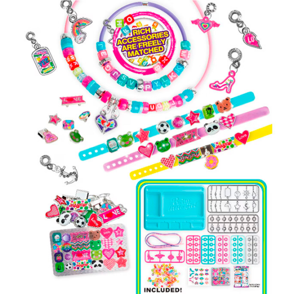 Set de creație Lulu Fashion Star Make Dazzling Bracelets! 868-111 Multicolor Pentru fetițe, 6+ photo 2