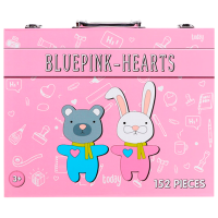 Set de creație Lulu Bluepink - Hearts KBK691 Multicolor Pentru copii, 3+