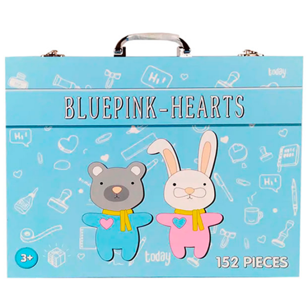 Set de creație Lulu Bluepink - Hearts KBK691 Multicolor Pentru copii, 3+ photo 2