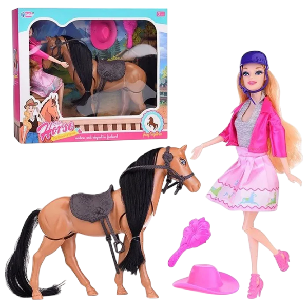 Păpușă ChiToys Cute Horse model BYL33031-2 3+ photo 1