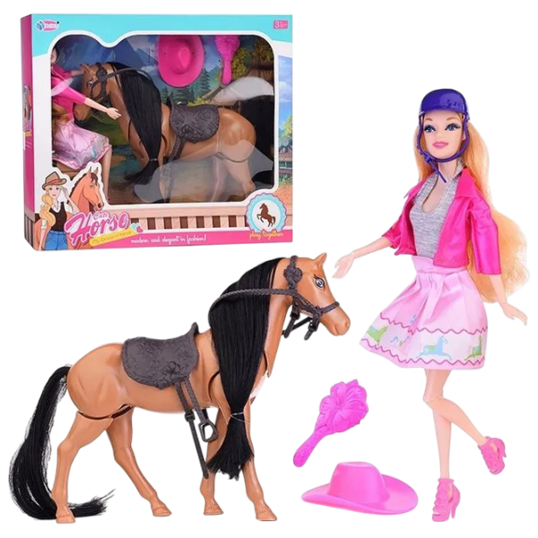 Păpușă ChiToys Cute Horse model BYL33031-2 3+ photo 1