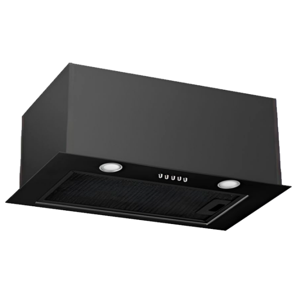 Hotă Backer MIRA52 Black 52 cm, Recirculare, 1000 m³/h photo 1