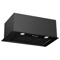 Hotă Backer MIRA52 Black 52 cm, Recirculare, 1000 m³/h