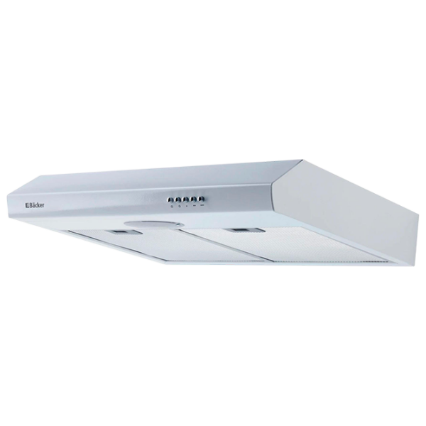 Hotă Backer SLIM 601M WH White 60 cm, Recirculare, 350 m³/h photo 1