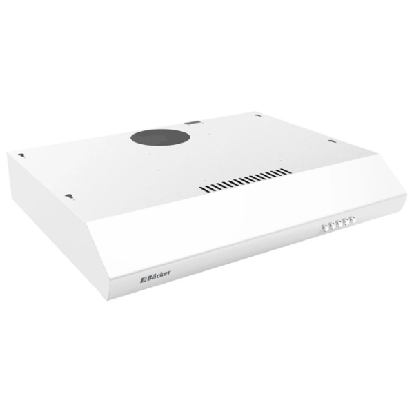 Hotă Backer SLIM 601M WH White 60 cm, Recirculare, 350 m³/h photo 2