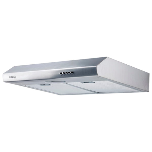 Hotă Backer SLIM 601M IX Inox 60 cm, Recirculare, 350 m³/h photo 1