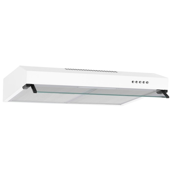 Hotă Backer LUNA 60 1M White 60 cm, Recirculare, 350 m³/h photo 1