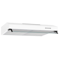 Hotă Backer LUNA 60 1M White 60 cm, Recirculare, 350 m³/h