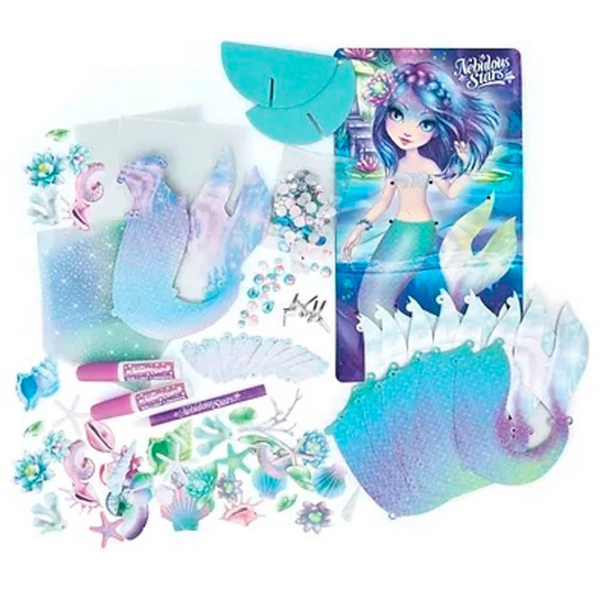 Set de creație Nebulous Stars Mermaid Designer 11472 Blue Pentru fetițe, 7+ photo 6