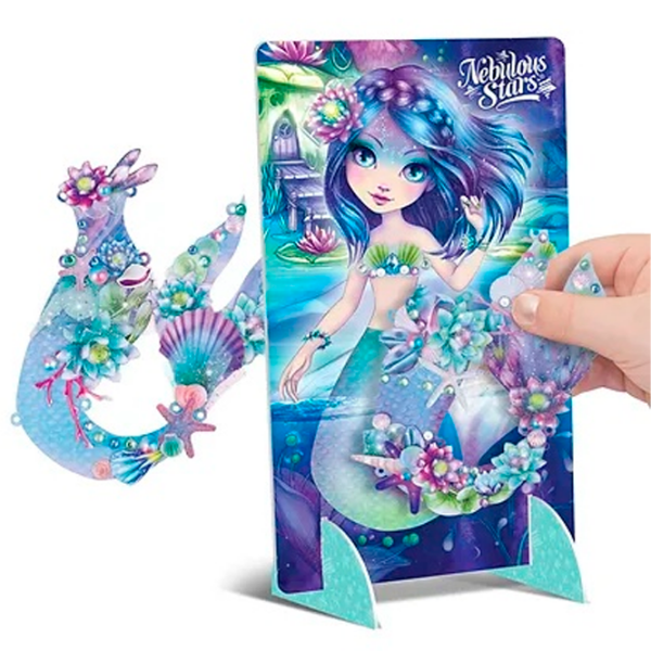 Set de creație Nebulous Stars Mermaid Designer 11472 Blue Pentru fetițe, 7+ photo 7