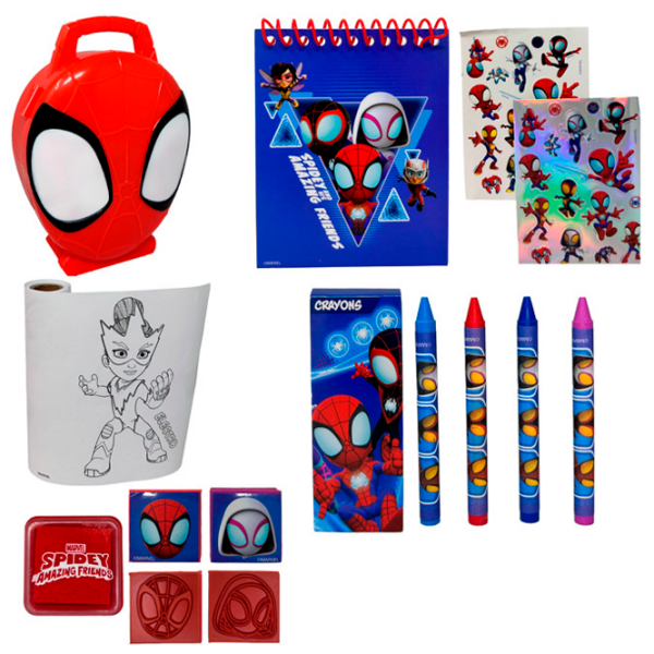 Set de creație Kids Licensing Marvel Spiderman SP50068 Red Pentru băieți, 7+ photo 3