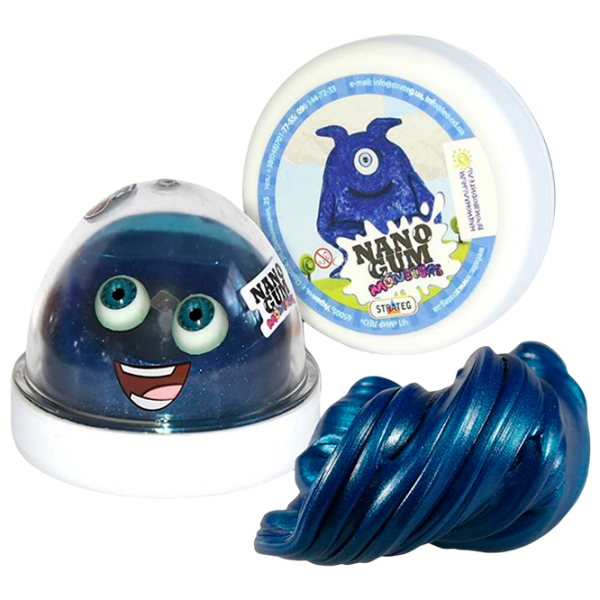 Jucărie interactivă Strateg Nano Gum Slime 880 Multicolor Pentru copii, 3+ photo 1